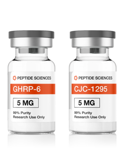 GHRP-6 (5mg x 5) and CJC-1295 no DAC (5mg x 5)