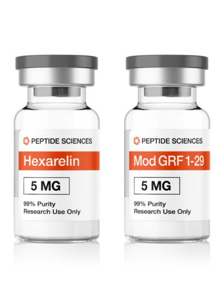 Hexarelin (5mg x 10), CJC-1295 no DAC (5mg x 10)