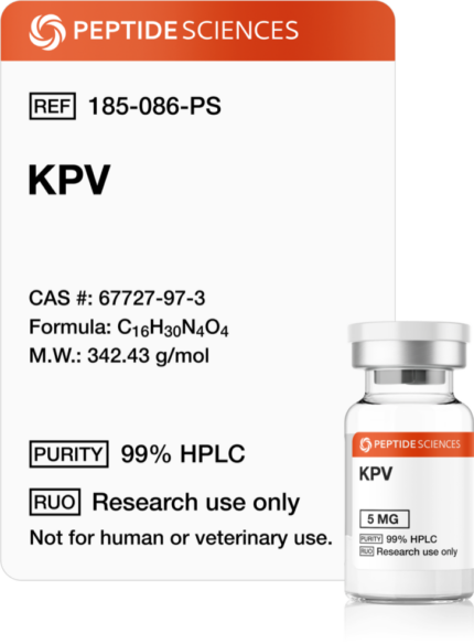 KPV Peptide (Ac-KPV-NH2) 5mg