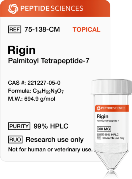 Rigin 200mg (Palmitoyl Tetrapeptide-7) (Topical)